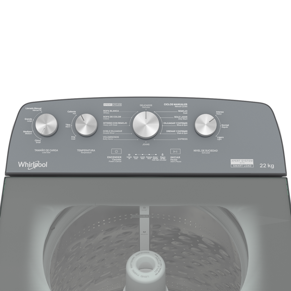 Lavadora Whirlpool Carga Superior 22kg - Imagen 4